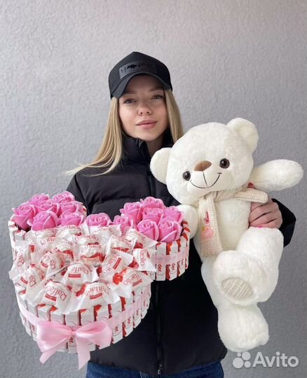 Сладкий шоколадный букет бокс набор