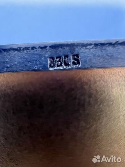 Серебряный портсигар