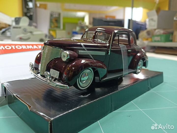 Chevrolet Coupe 1939 Motormax 1:24 модель
