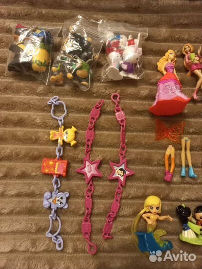 Игрушки из киндера винкс, принцессы