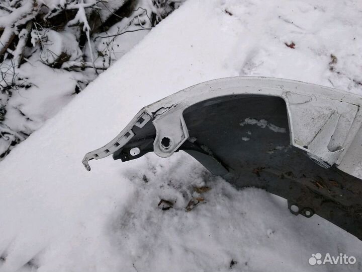 Бампер задний Skoda Fabia