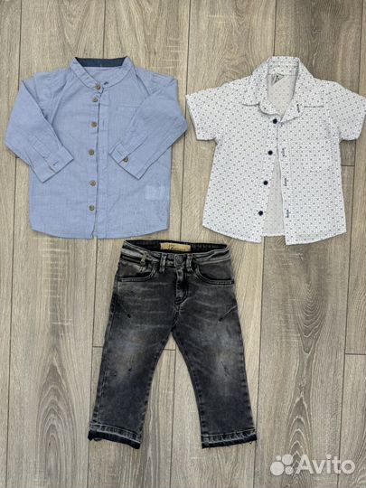 Одежда пакетом на мальчика 86-92 бу