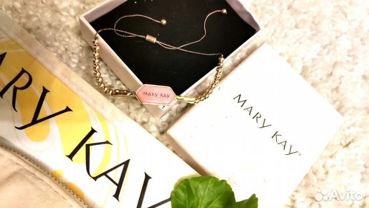 Косметичка велюр, браслет Mary Kay Новое