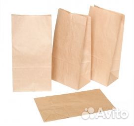 Пакет крафт 220х120х290мм 500 (500 шт/упак)