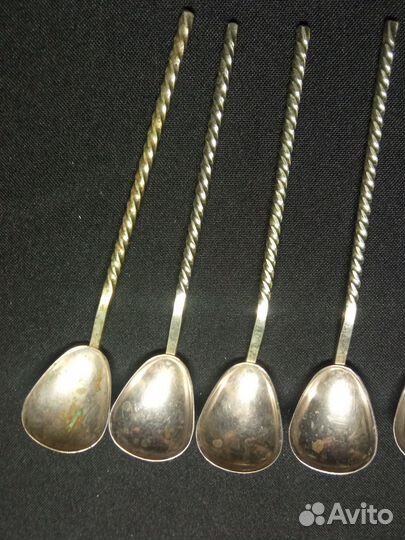 Ложки чайные мельхиор