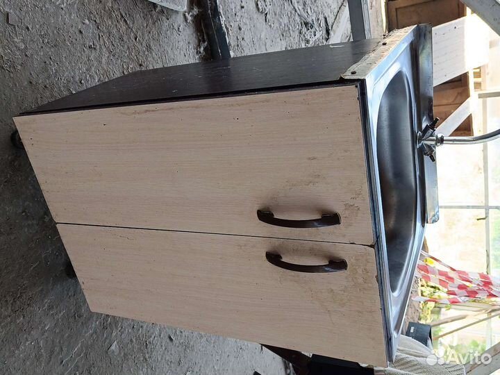 Тумбочка шкаф для кухни /мойка нержавеющая кухня