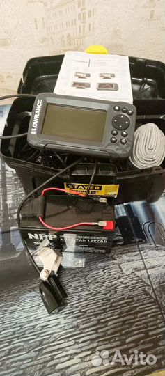 Эхолот lowrance hook2 4x