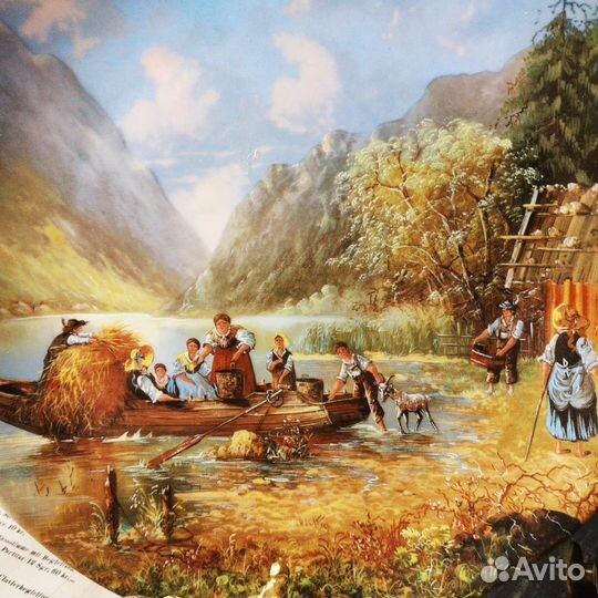 Антиквариат из Европы. Настенная тарелка