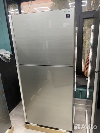 Холодильник Sharp SJ-gmf650bk3/SL3