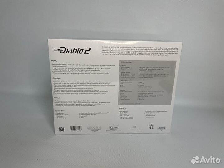 Усилитель Цап iFi Audio iDSD Diablo 2