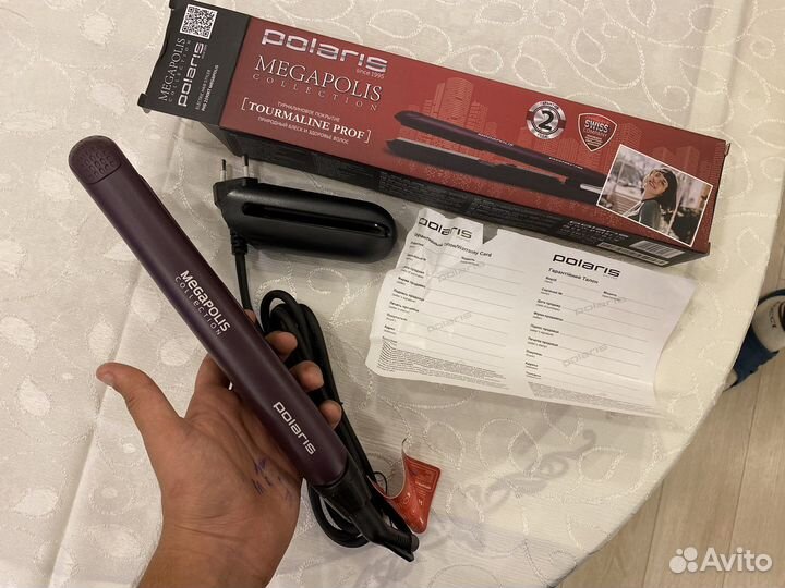 Утюжек для волос (выпрямитель) Polaris