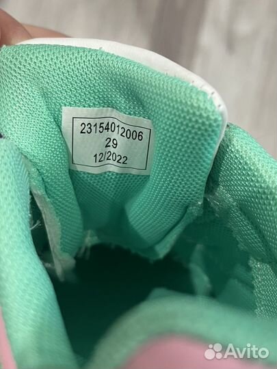 Кроссовки детские для девочки 29 р-р