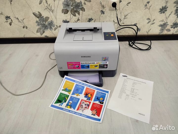 Clp300 Samsung в отличном состоянии