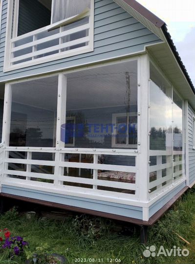 Мягкое стекло для беседок