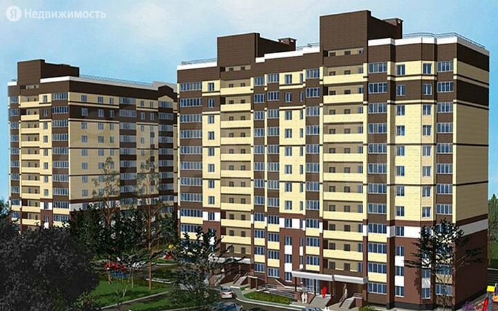 1-к. квартира, 44,8 м², 1/12 эт.