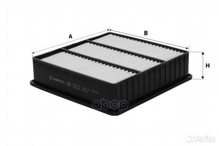 Фильтр воздушный Mitsubishi Colt V Lancer VI