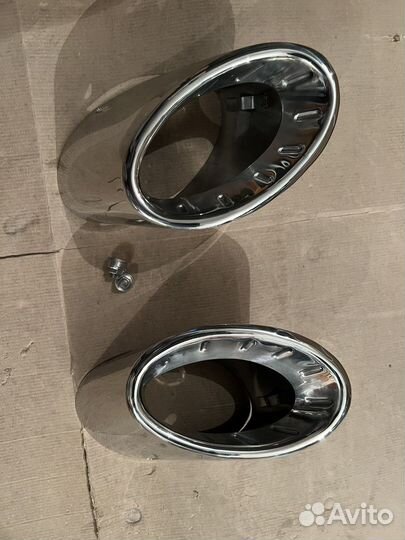 Насадки на глушитель Jaguar XF 2009