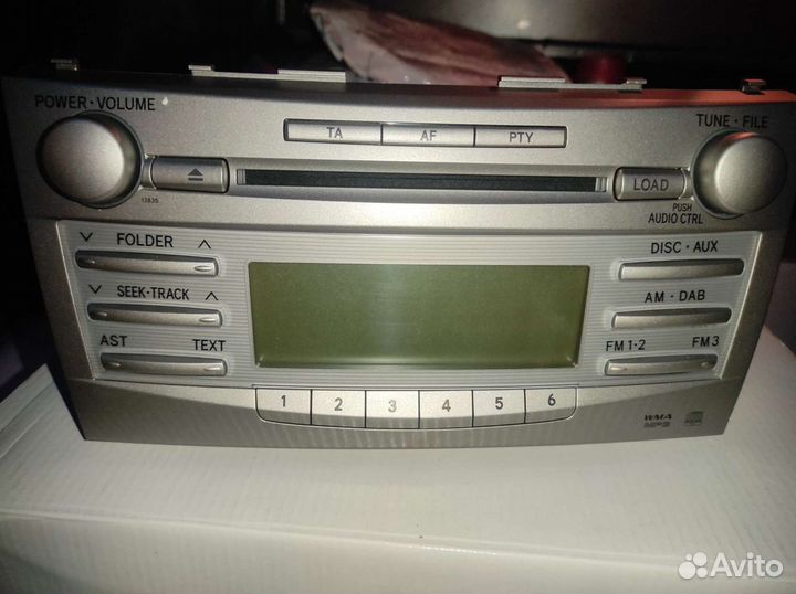 Магнитола toyota camry 40