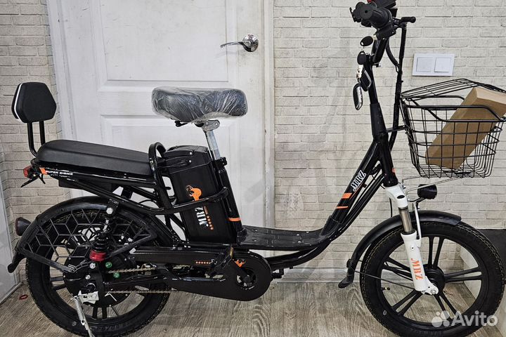 Новый электро велосипед минанко курьер