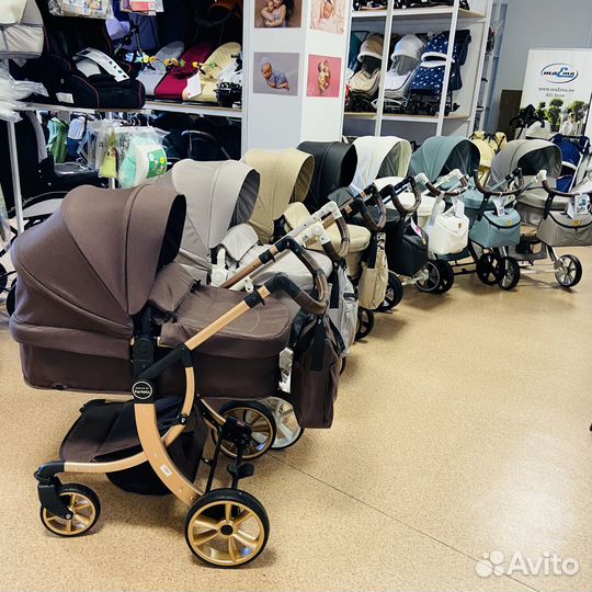 Коляска-трансформер 2в1 (3в1) Aimile (новые)