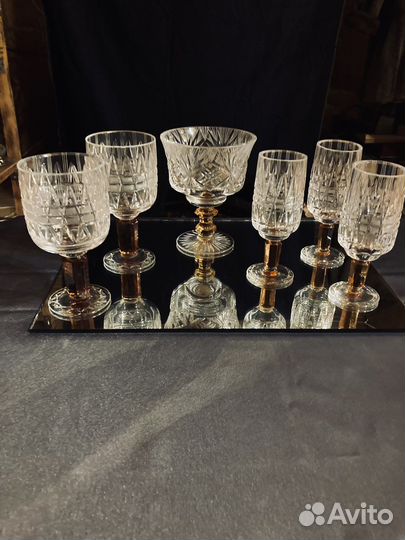 Бокалы, фужеры Олимпиада 80