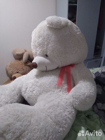 Большой плюшевый мишка бу