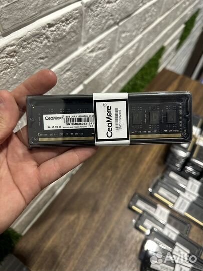 New Оперативная память ddr3 8gb 1600 для PC