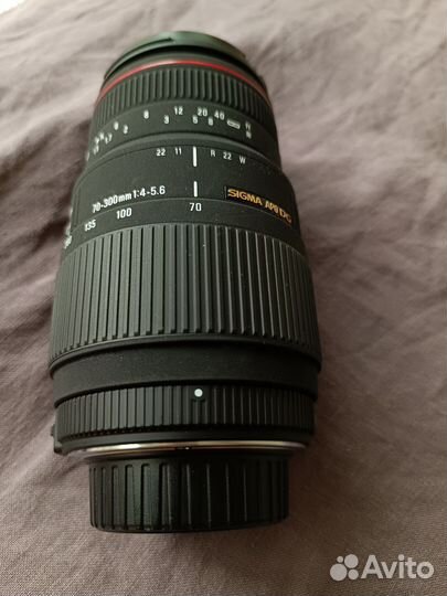 Объектив sigma APO DG 70-300mm 1:4-5.6