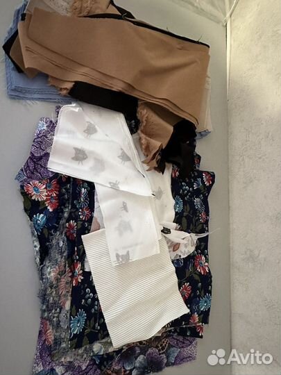 Лоскут обрезки ткани