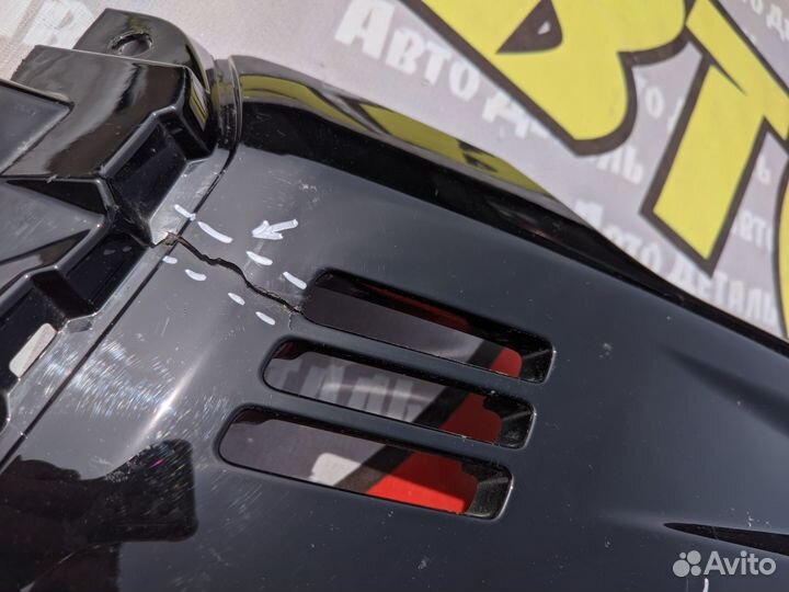 Накладка перед бампера Mitsubishi Outlander 3 2019