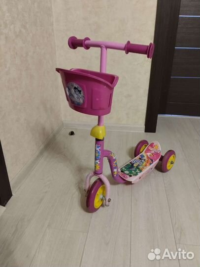 Самокат детский трехколесный