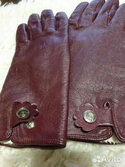 Перчатки кожаные 7.5 размер