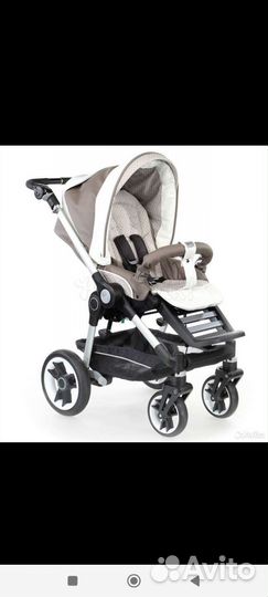 Коляска 2 в 1 эко кожа Teutonia Be You