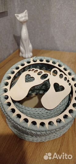 Корзинка Вязаная