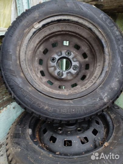 Зимние колеса r13 шипованые