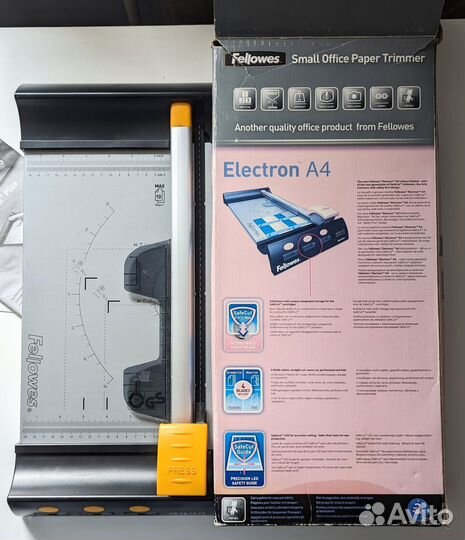Резак fellowes electron a4