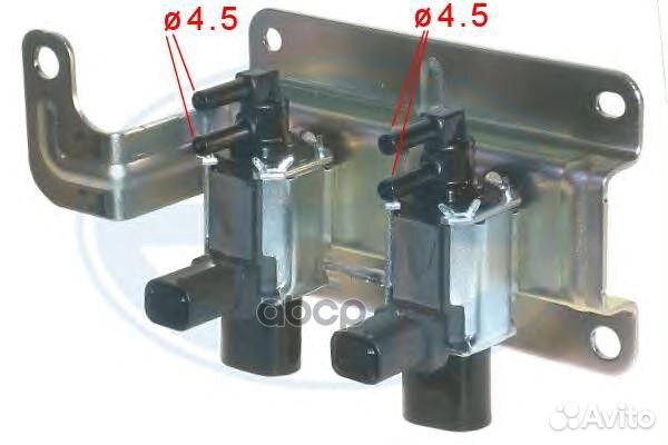 Клапан управления заслонками ford focus II mond