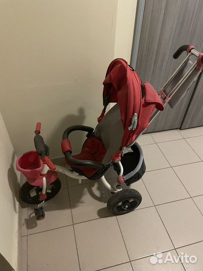 Детский велосипед с ручкой