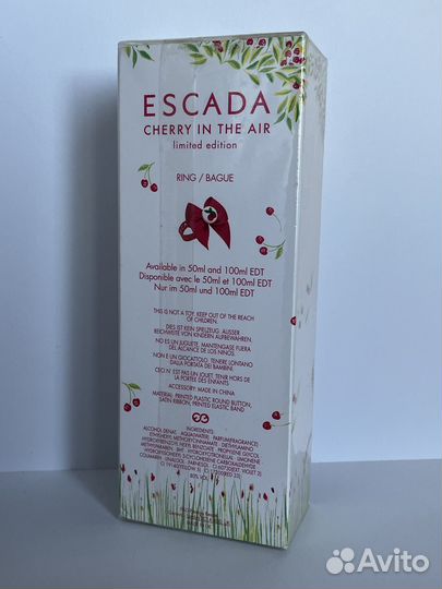 Escada Cherry In The Air edt 100 ml