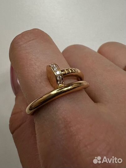 Кольцо Cartier juste un clou