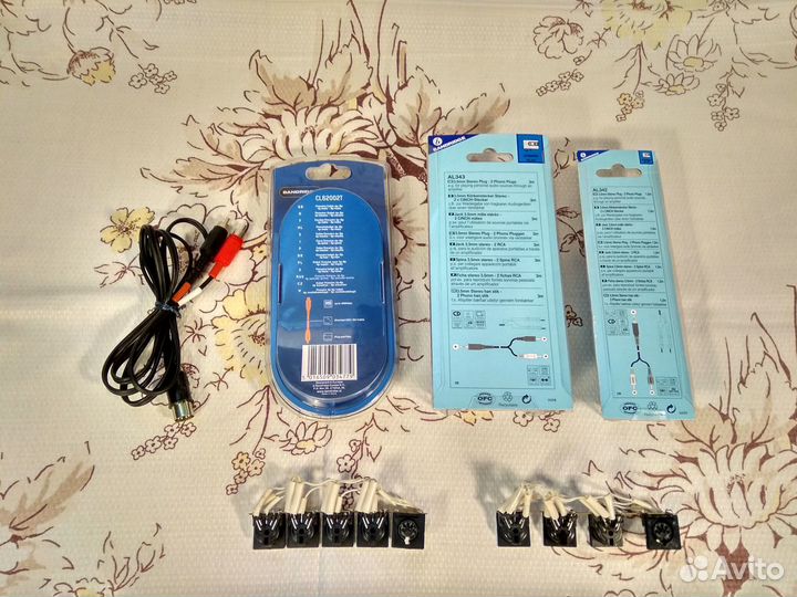 Кабели hdmi, DVI-D, Firewire, RCA, аудио