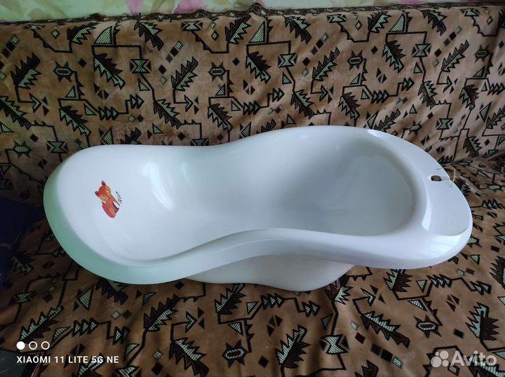 Ванночка для купания и горка