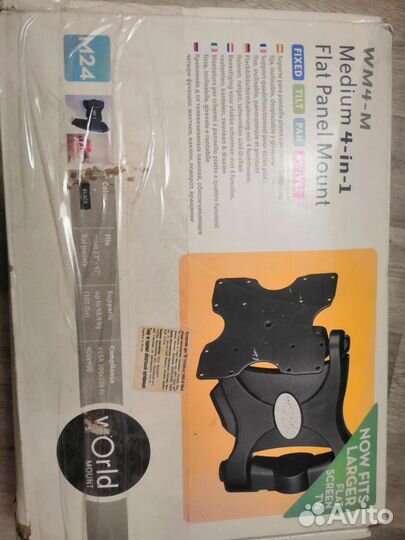 Кронштейн для телевизора Omnimount WM4-M Black