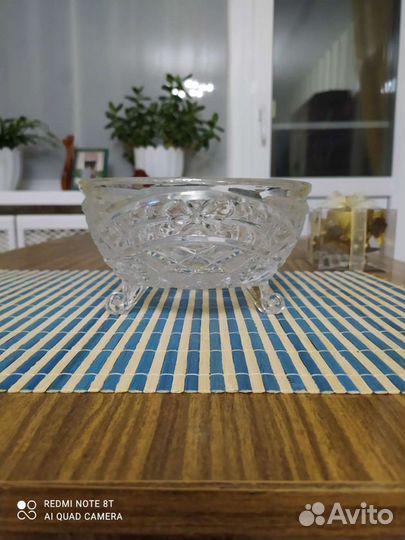 Ваза хрустальная СССР