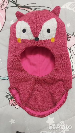 Зимняя шапка- шлем 42-44