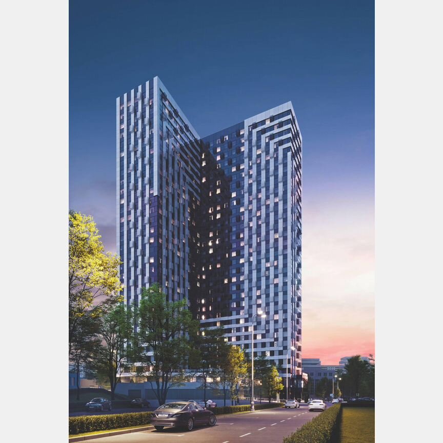 1-к. апартаменты, 37,3 м², 26/30 эт.