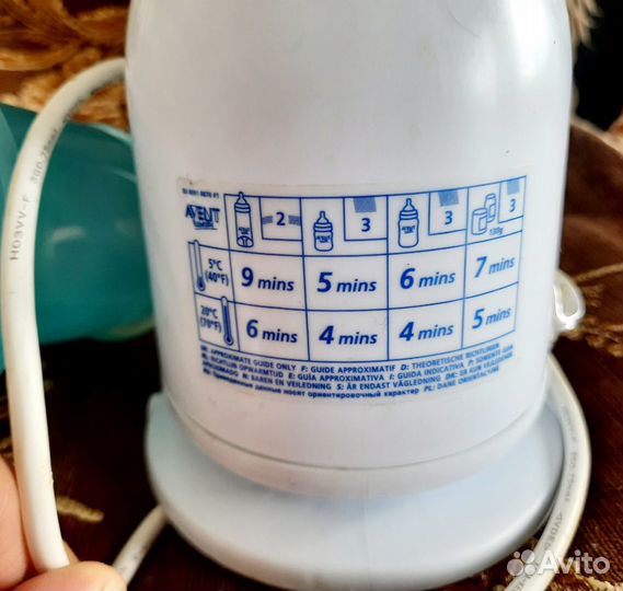 Подогреватель +молокоотсос Philips Avent