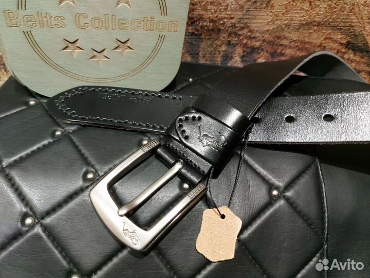 Ремень Ralph Lauren Polo натуральная кожа