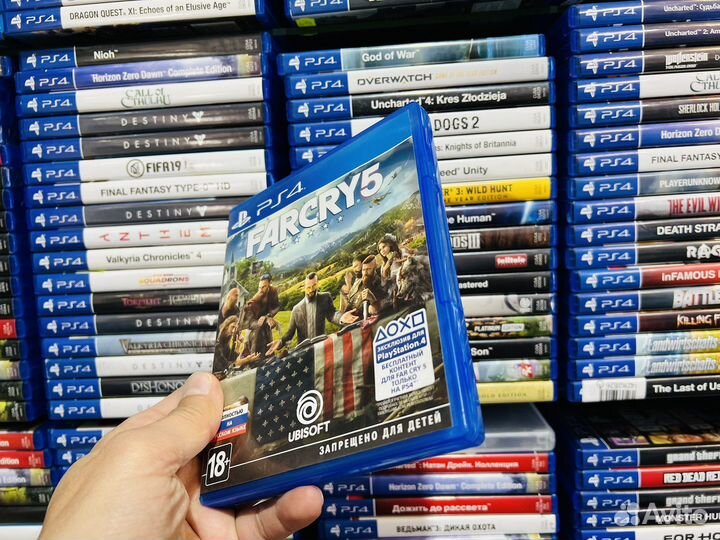 Far cry 5 ps4 диск