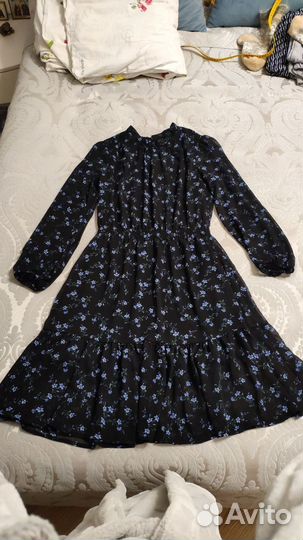 Лёгкое платье с цветочным принтом